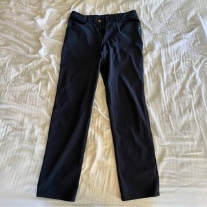 Navy Lululemon ABC Slim-Fit Pants